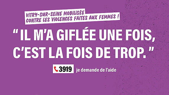 Contre Les Violences Faites Aux Femmes | Mairie De Vitry-sur-Seine ...